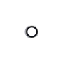 Cornice e lente fotocamera per iPhone 6S, Silver