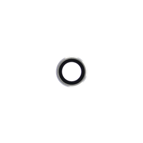 Cornice e lente fotocamera per iPhone 6S, Silver