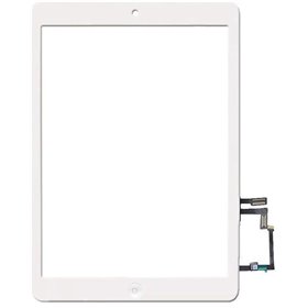 Touch per iPad 5a generazione A1822 - A1823 Grado AAA+ Bianc