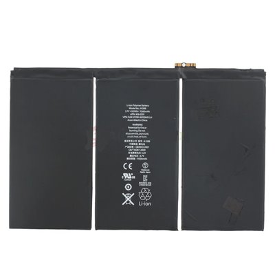 Batteria 3.7V 11560mAh Backup per New iPad (iPad 3) / iPad 4