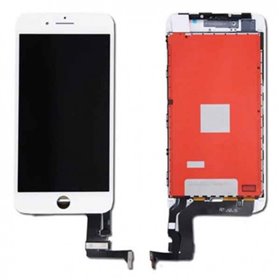 Lcd AA+ OEM Assemblato Alta Luminosita IPhone 8 Plus Bianco