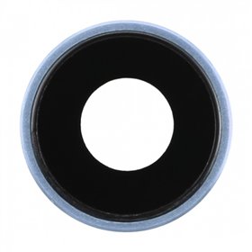Cornice fotocamera posteriore e obiettivo per iPhone 8 Silve