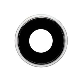 Cornice fotocamera con lente per iPhone XR Bianco