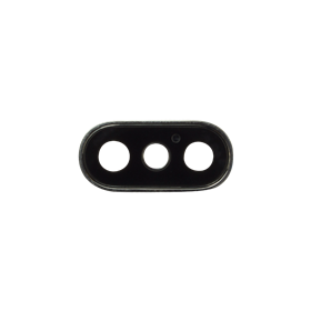 Cornice Fotocamera posteriore per iPhone X Silver