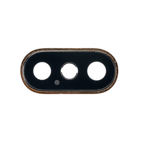 Cornice fotocamera posteriore e lente iPhone XS MAX Gold