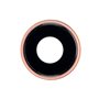 Cornice fotocamera con lente per iPhone XR Coral