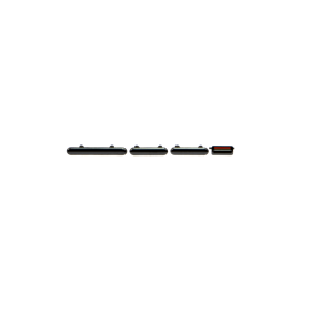 Pulsanti Volume+Mute+Power On/Off per iPhone XS Neri