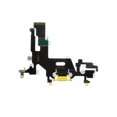 Connettore e cavo flex porta di ricarica iPhone 11 Giallo