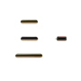 Pulsanti Volume+Mute+Power On/Off per iPhone 11 Pro Gold