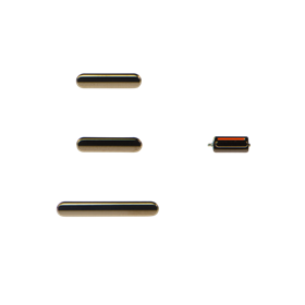 Pulsanti Volume+Mute+Power On/Off per iPhone 11 Pro Gold