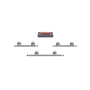 Set pulsanti laterali per iPhone 14Pro / 14Pro Max Silver