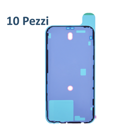 Adesivo frontale Lcd per iPhone 15 Pro Nero Busta da 10pz