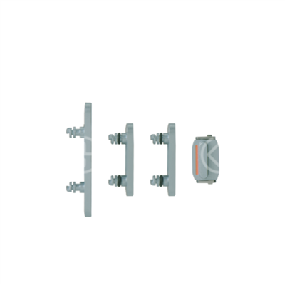 Set pulsanti laterali per iPhone 15/15 Plus verde 