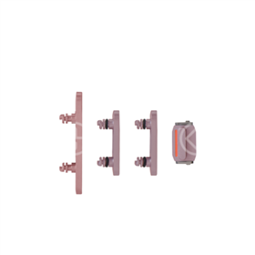 Set pulsanti laterali per iPhone 15/15 Plus rosa 
