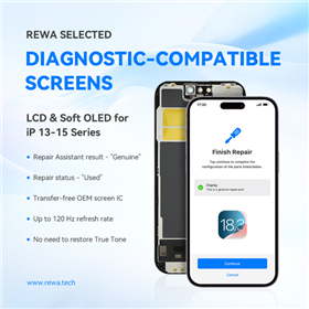 Display iPhone 15 SOFT-OLED Nero A+ Diagnostica