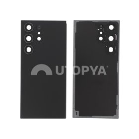Cover posteriore nera Galaxy S23 Ultra (S918B) (Senza logo)