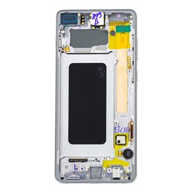 LCD Samsung G975 Galaxy S10 Plus C. White S.Pack GH82-18849J