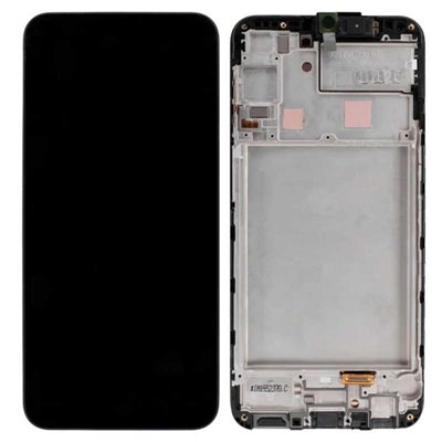 LCD display Samsung A256B A25 5G Black Service Pack GH82-33214A