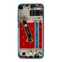 Huawei P40 Lite E LCD con Frame ART-L28 ART-L29 Aurora Blue