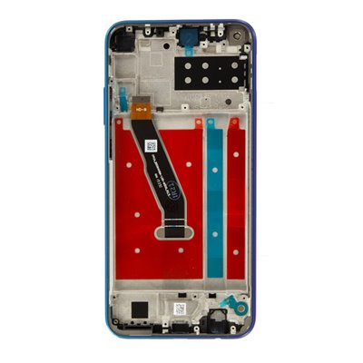 Huawei P40 Lite E LCD con Frame ART-L28 ART-L29 Aurora Blue