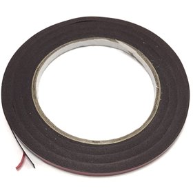 Nastro in Schiuma biadesiva polietilenica 0.5mm x 2mm x10m