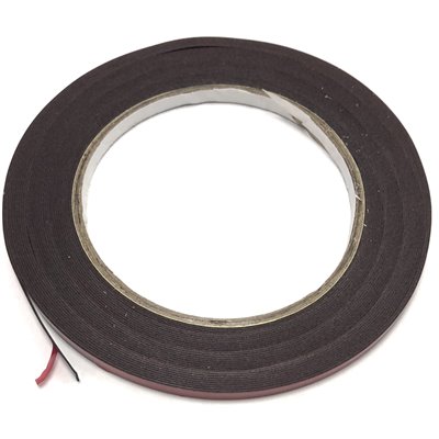 Nastro in Schiuma biadesiva polietilenica 0.5mm x 2mm x10m
