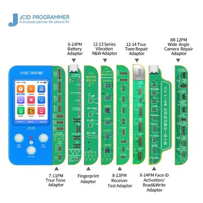Programmatore JCID V1SE versione WI-FI completo di 8 schede