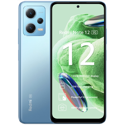 XIAOMI Redmi Note 12 5G Ice Blue - Brand