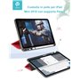 Custodia pelle per iPad Mini 2019 con supporto Pencil Nera