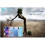 Cover Landscape serigrafata per iPhone X Gold