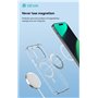 Custodia magnetica Magsafe trasparente per iPhone 13 Pro Max