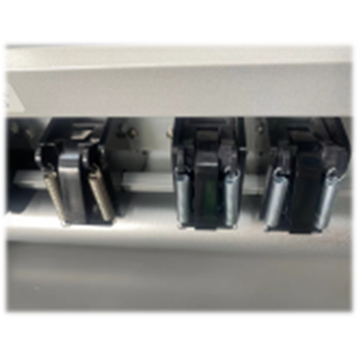 Gruppo barra premi pellicole con rulli pressori da 16 mm per plotter da taglio intelligente