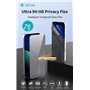 Pellicola frontale in vetro temperato flessibile Privacy per Plotter Ultra 9H HD 0,45 mm 10 pezzi