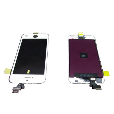 3in1 LCD Retina+Touch+Cornice per iPhone 5 Bianco AAA+