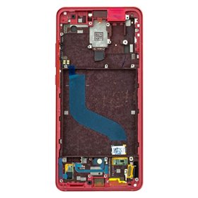 Display con Frame per Xiaomi Mi9T/Mi9T Pro Rosso