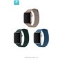 Cinturino Apple Watch serie 44mm Elegant Leather Forest Gr