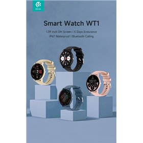 DEVIA Smart Watch modello WT1 APP DaFit Nero