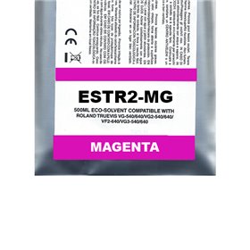 Magente Eco-Solvent Ink Bag Compa Roland TrueVIS SG2,VG2,VF2,SG3,VG3500ML