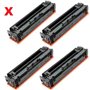 With chip Yellow Color Pro M255,MFP M282nw/M283fw-2.45K207X
