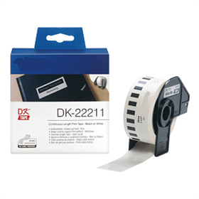 White 29mmX15.24m Compa Brother P-Touch QL1000,1050,1060,820