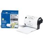 White 102mmX51mm 600psc for Brother P-Touch QL1000 1050 1060