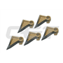 5xCET Upper Picker Finger 4040-5755-01, 4030-5716-02
