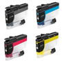 Yellow Compatible Brother DCP-J1200W-0.75KLC424Y