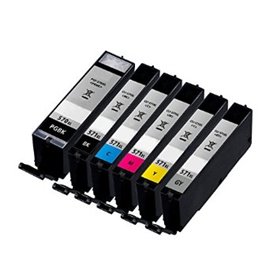 10.8ML With  chip Canon MG5700,MG6800,MG7700CLI-571gyXL