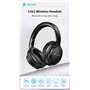 Lite1 Cuffie Over-Ear Wireless ad Alta Autonomia con Audio AAC e Ricarica Type-C Rosa