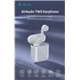 Auricolari Airbuds TWS EM053 Carica Wireless BT 5.3 Bianchi