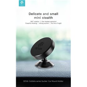 Supporto Smartphone da Auto Adesivo e Magnetico Regolabile