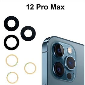 Lenti Fotocamera posteriore Foxconn per iPhone 12 Pro Max
