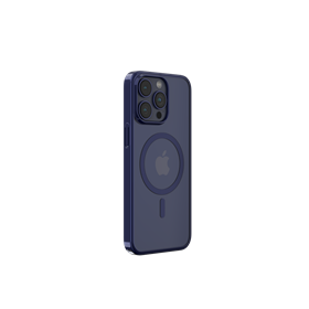 Cover Magnetica Glimmer con Apple Magsafe per iPhone 15 Blu