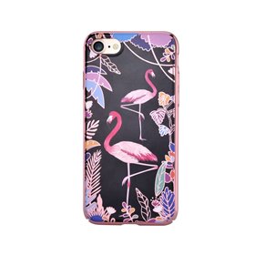 Cover Luxy Fenicottero Con Disegno Rilievo per iPhone 7 & 8